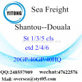 Shantou Porto Mar transporte de mercadorias para Douala